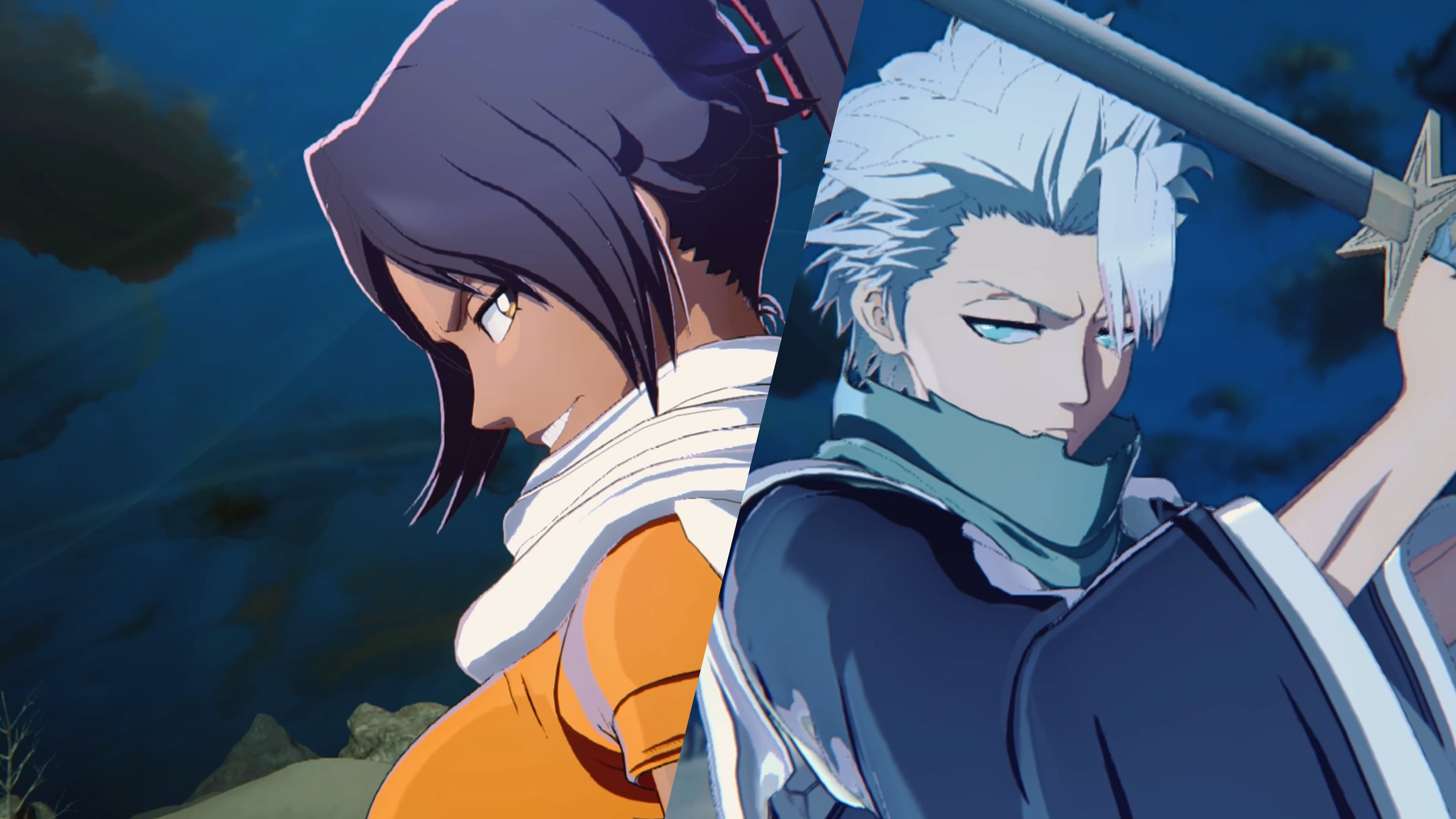 BLEACH Rebirth of Souls - Thousand-Year Blood War Toshiro Hitsugaya & Yoruichi Shihoin Costume Set Addon