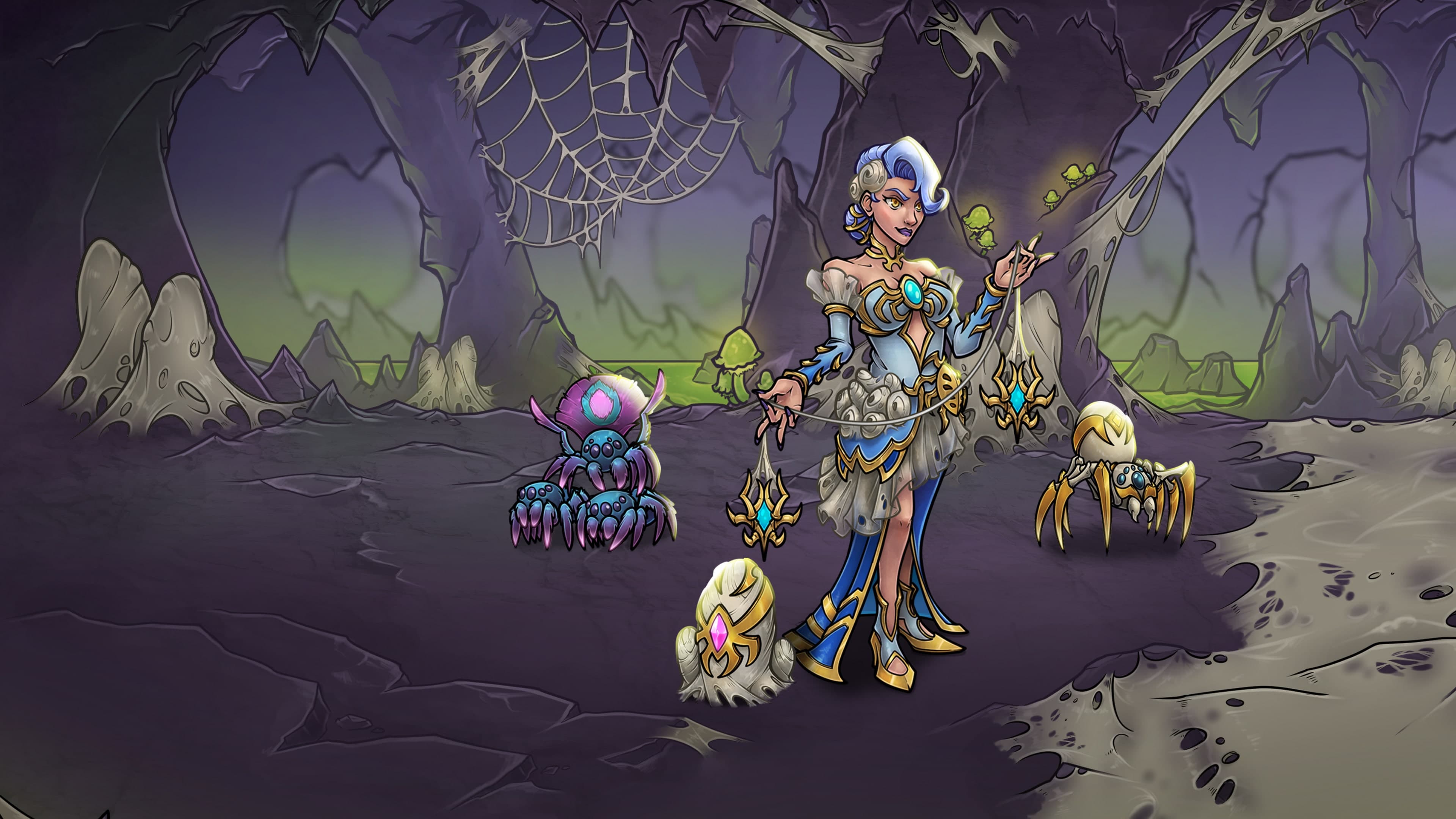 Across the Obelisk: Tulah, the Spider Queen Addon