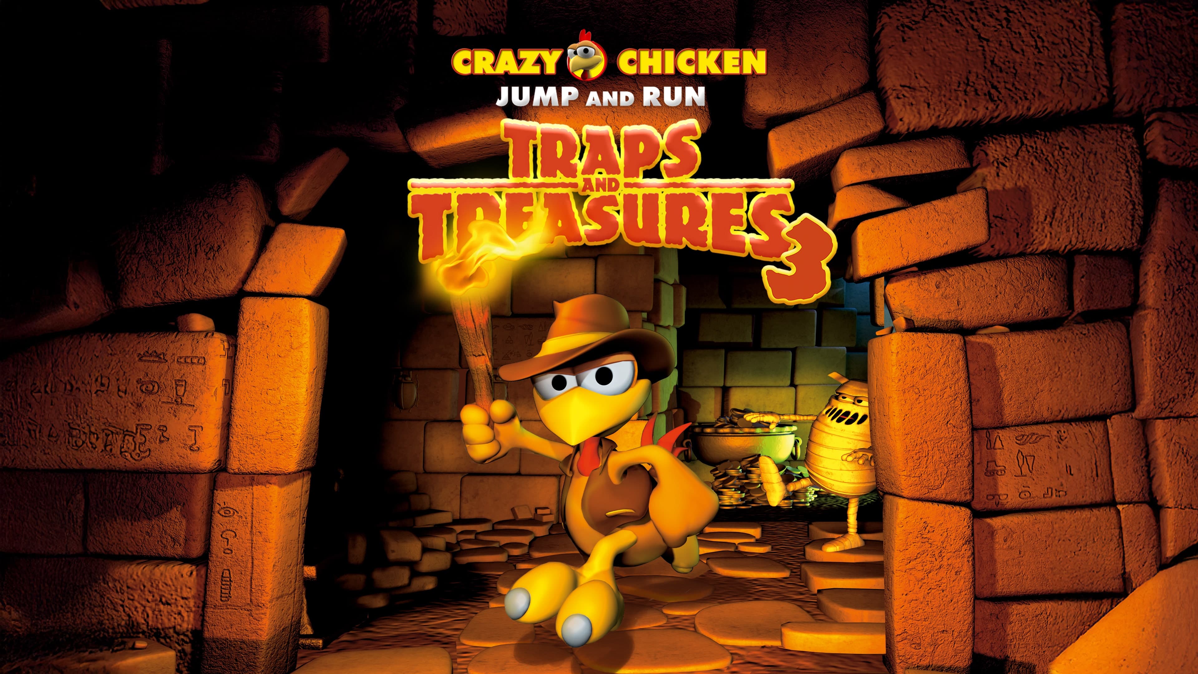 Crazy Chicken - Traps and Treasures 3 Standard