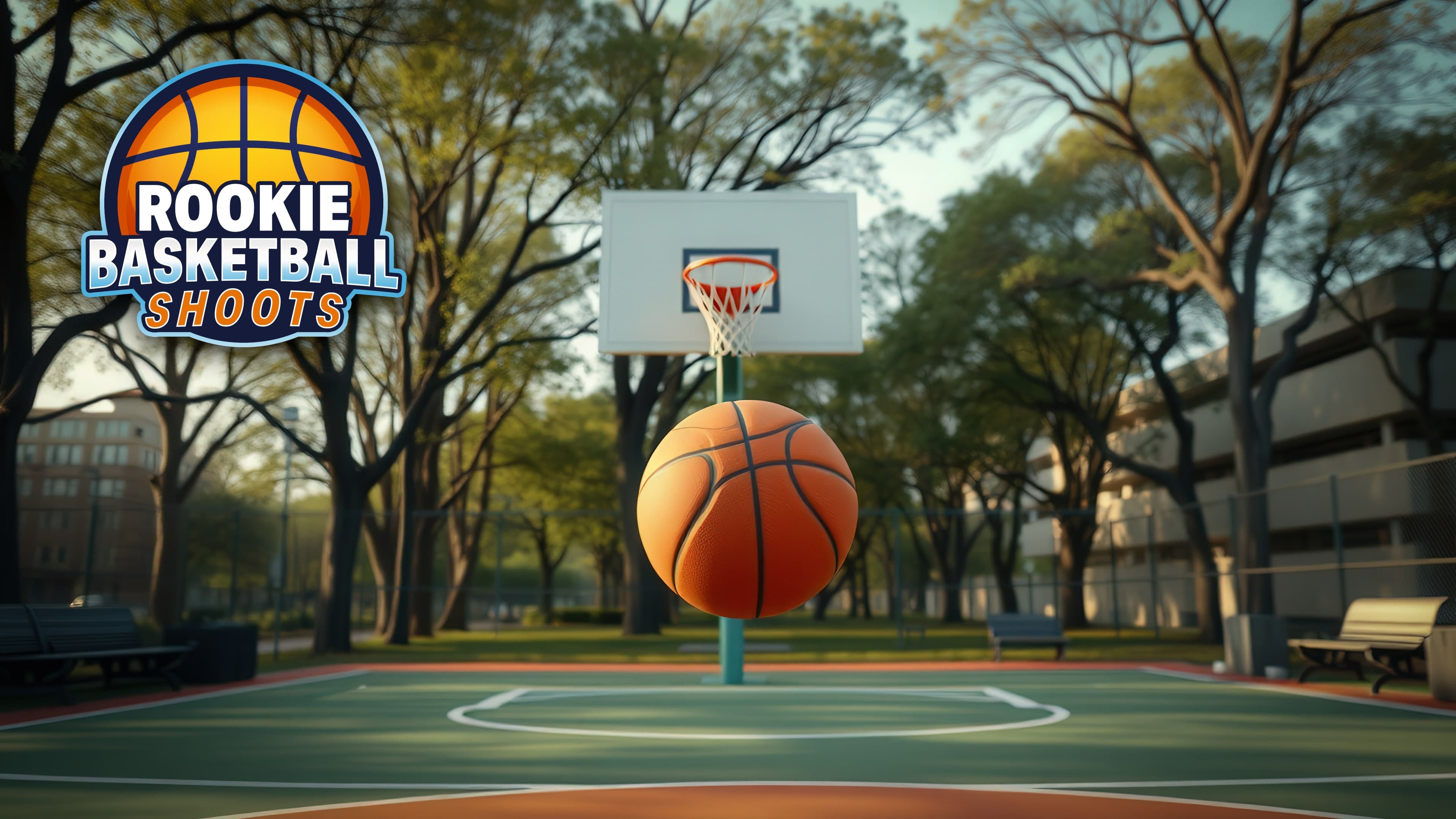 Rookie Basketball Shoots Standard