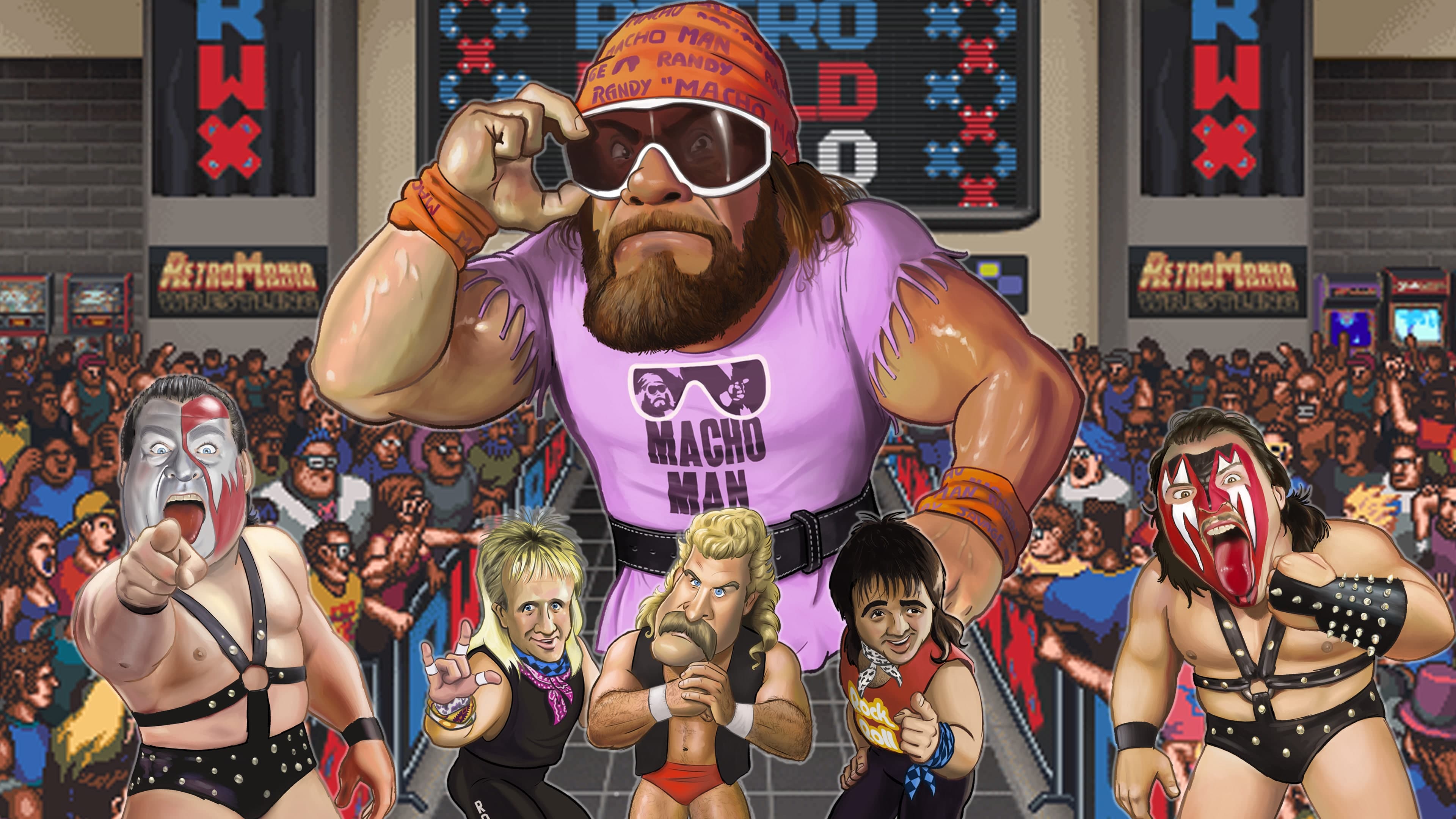 Retromania Wrestling - Legends Pack: The Madness Returns Addon