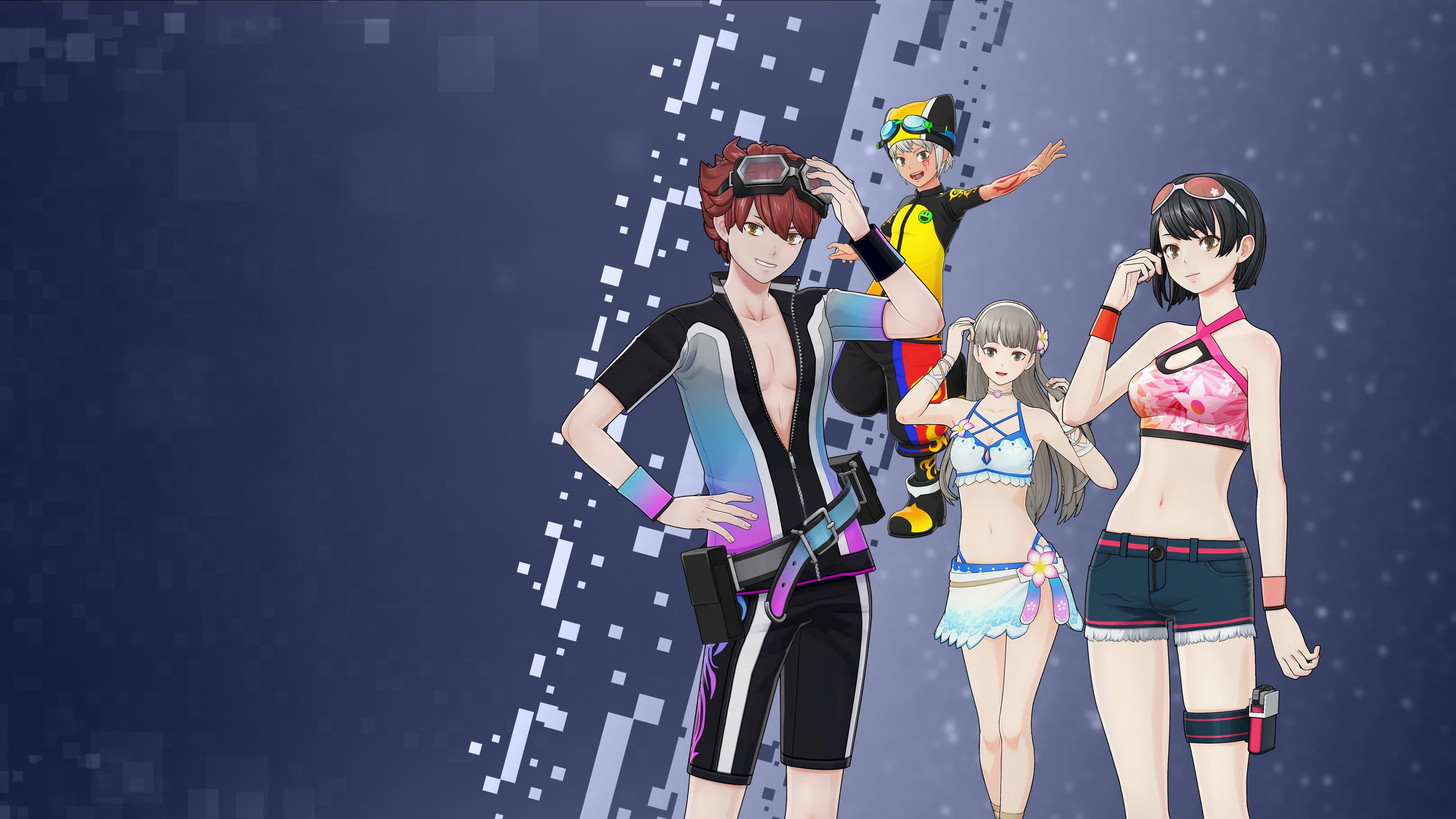 Digimon Story Time Stranger Costume Swimwear Set Addon