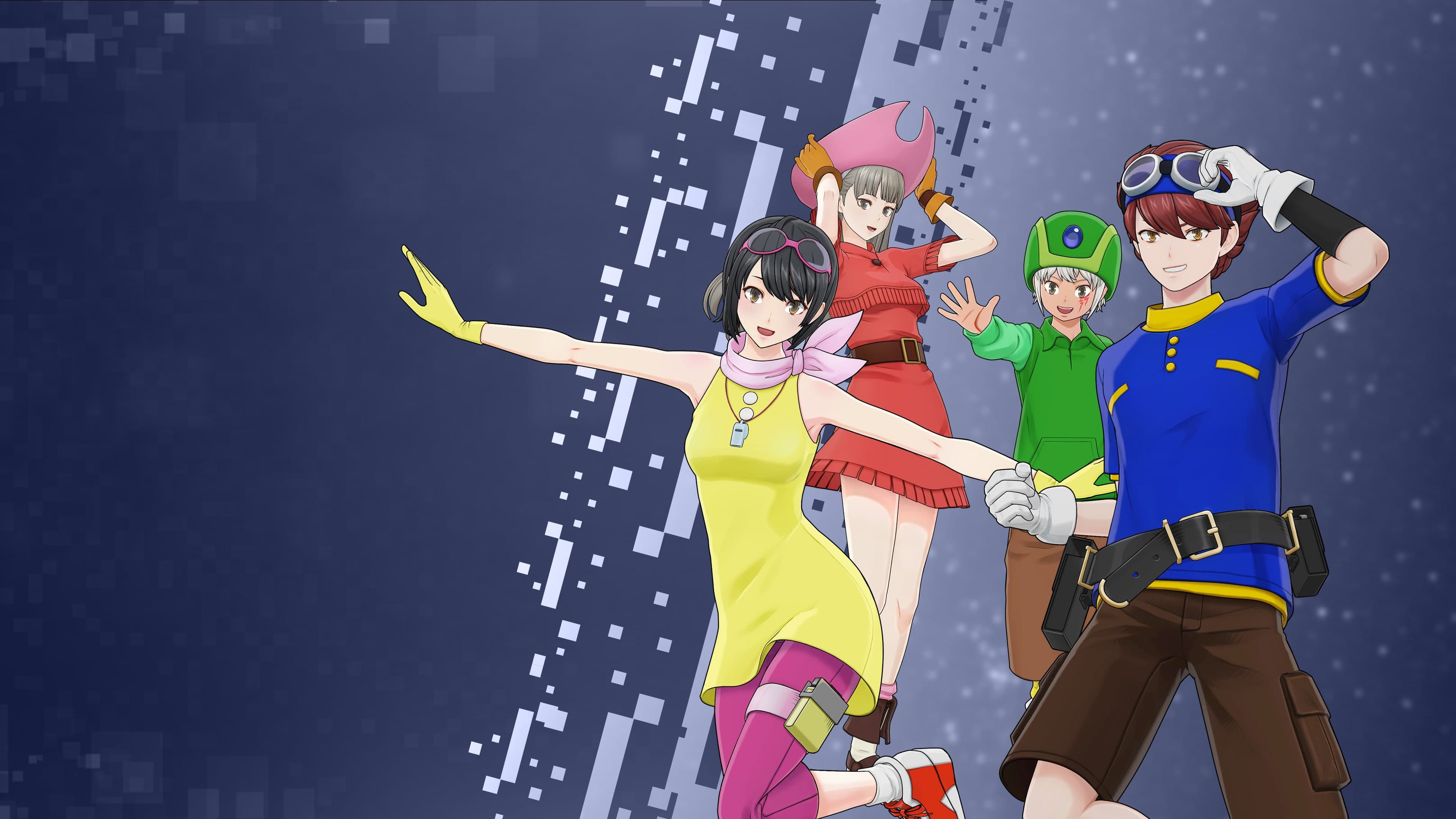Digimon Story Time Stranger Costume Chosen Children Set Addon
