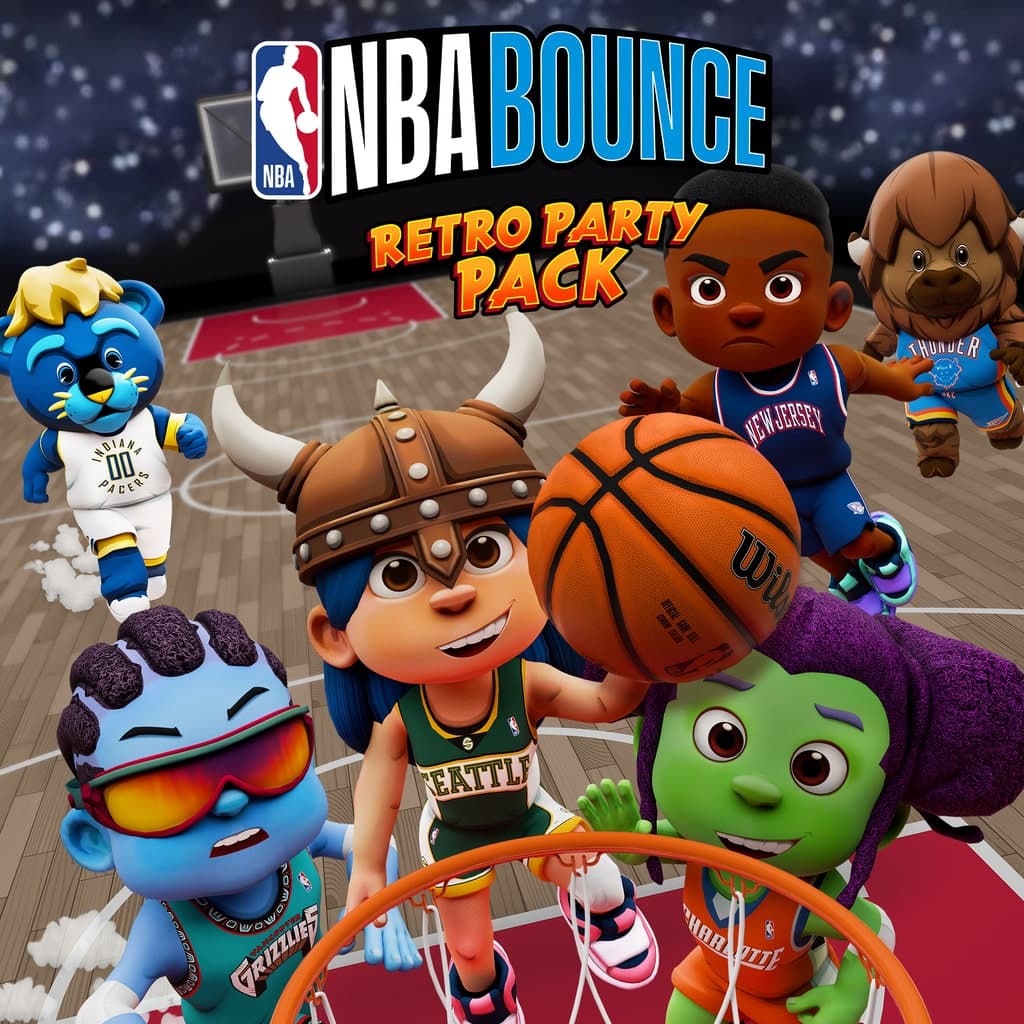 NBA BOUNCE - Retro Party Pack