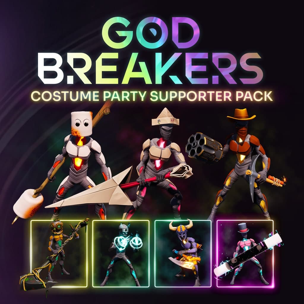 GODBREAKERS: Costume Party Supporter Pack