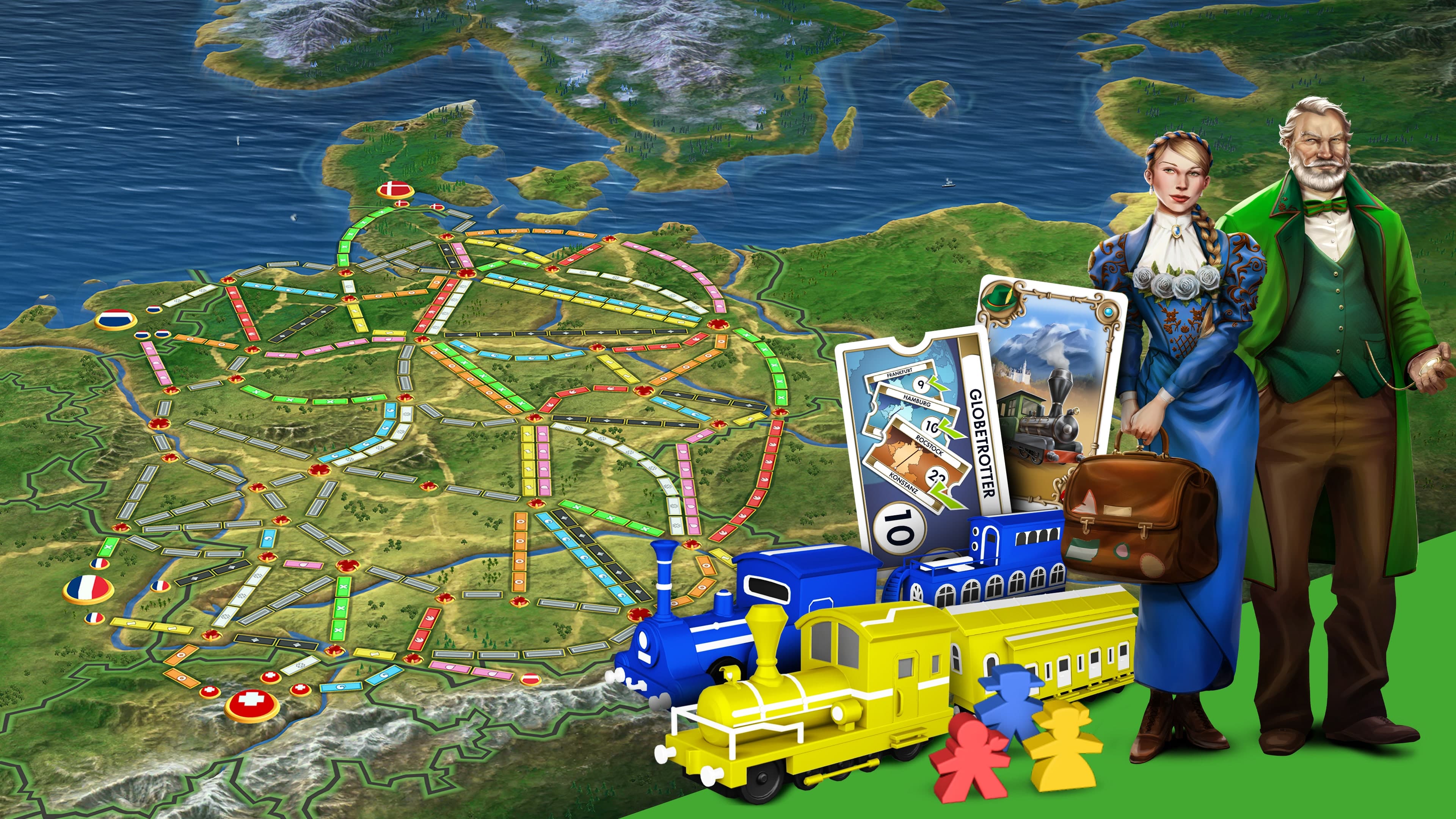 Ticket to Ride: Germany Expansion Addon