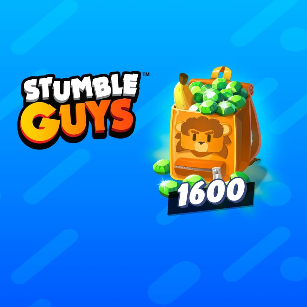 Stumble Guys - 1600 Gems - PS4