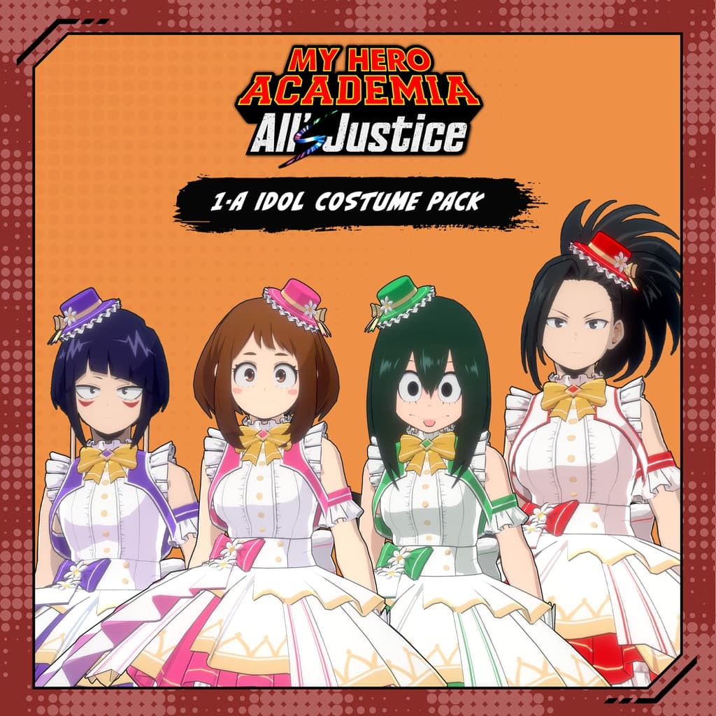 MY HERO ACADEMIA: All’s Justice - 1-A Idol Costume Pack