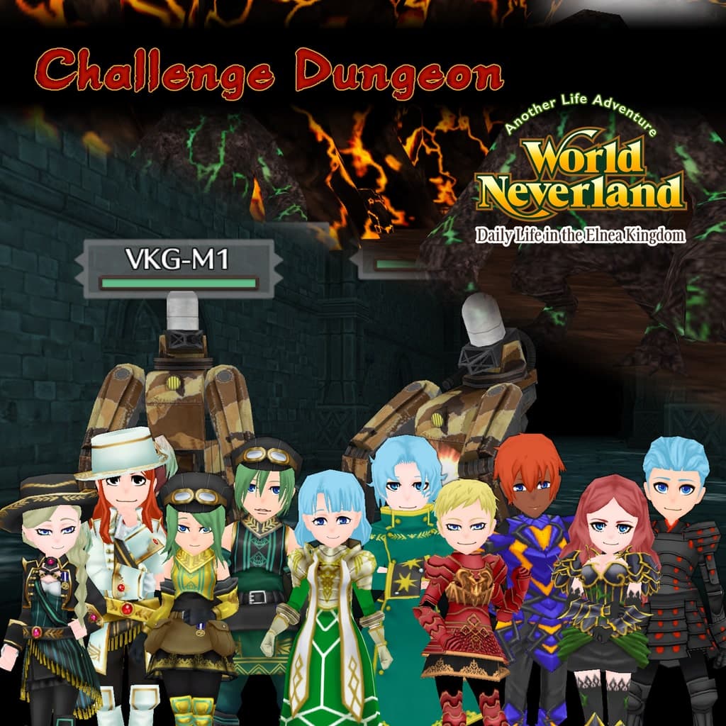 Challenge Dungeons: WorldNeverland - Daily Life in the Elnea Kingdom - Another Life Adventure