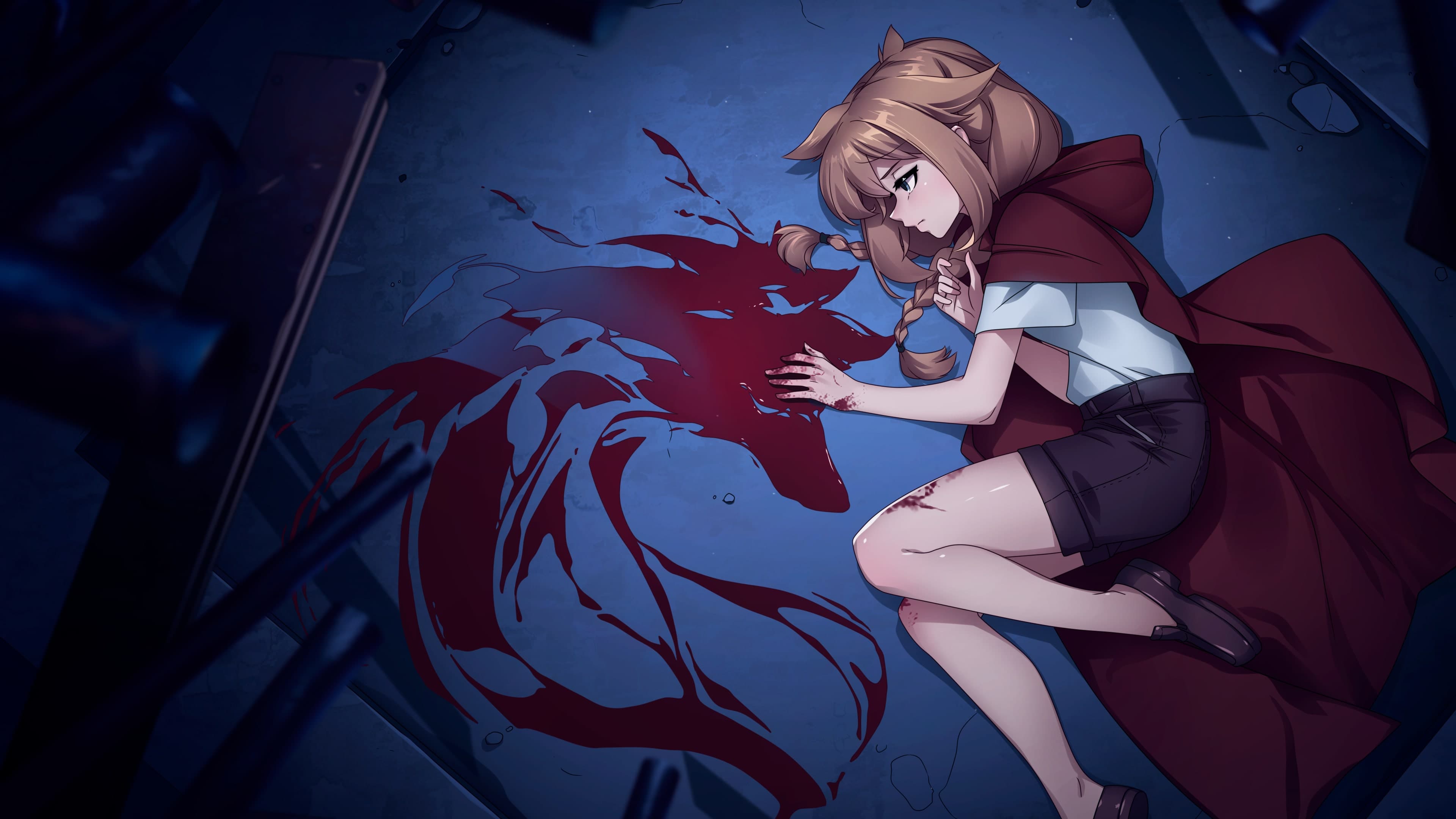 Scarlet Wolf Standard