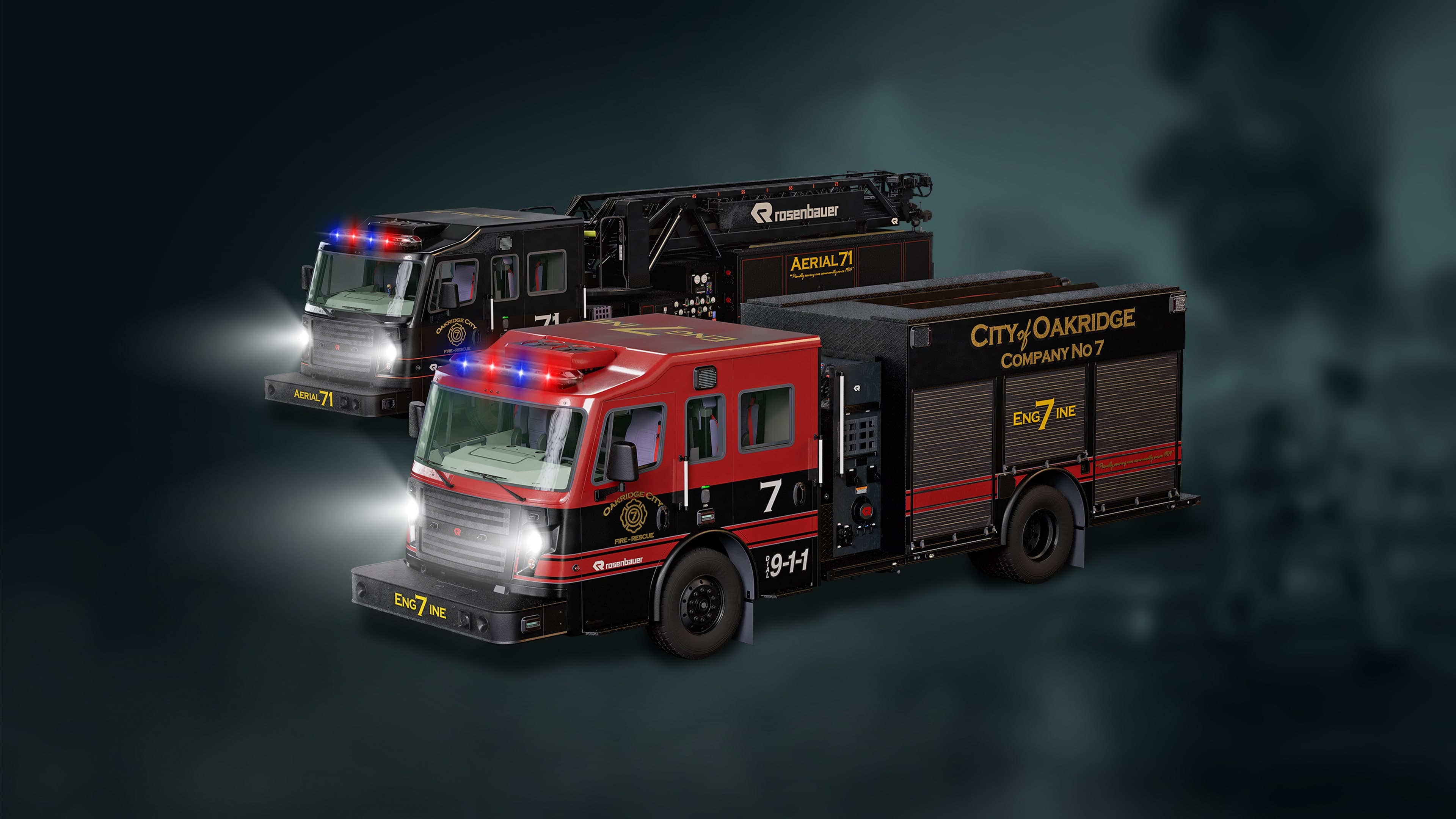 Firefighting Simulator: Ignite - Blackout Truck Edition Skins DLC Addon