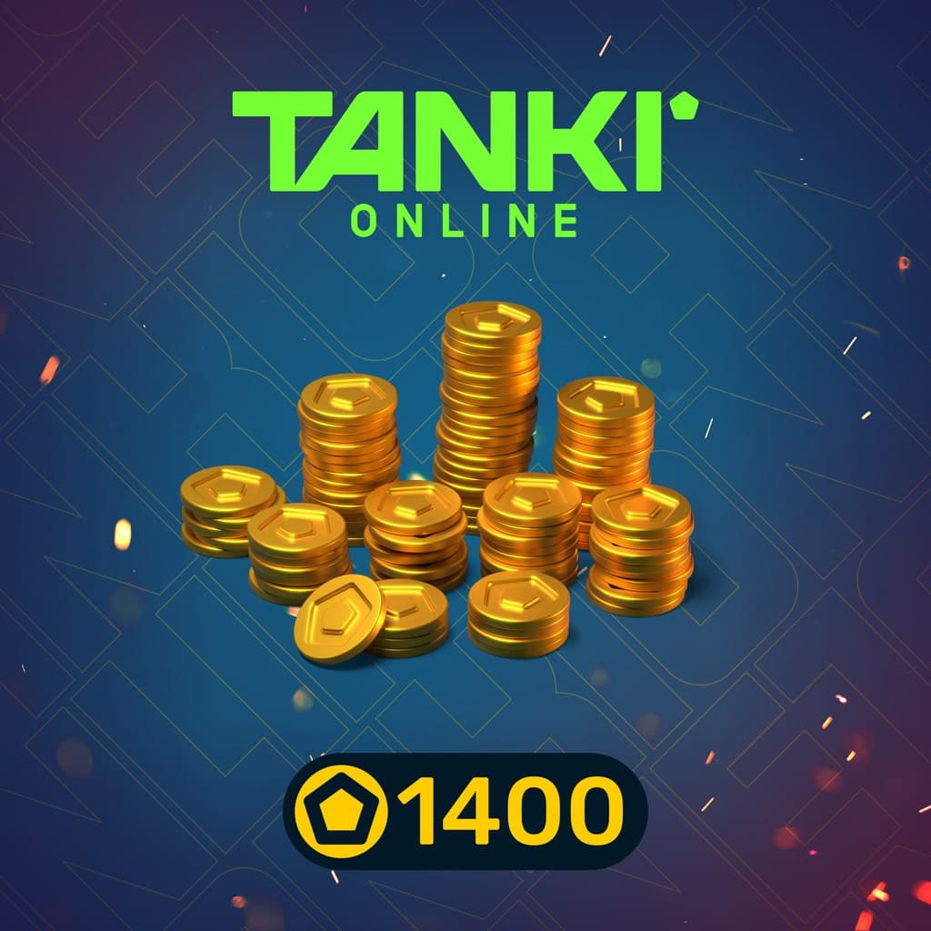 Tanki Online: 1400 Tankoins Addon