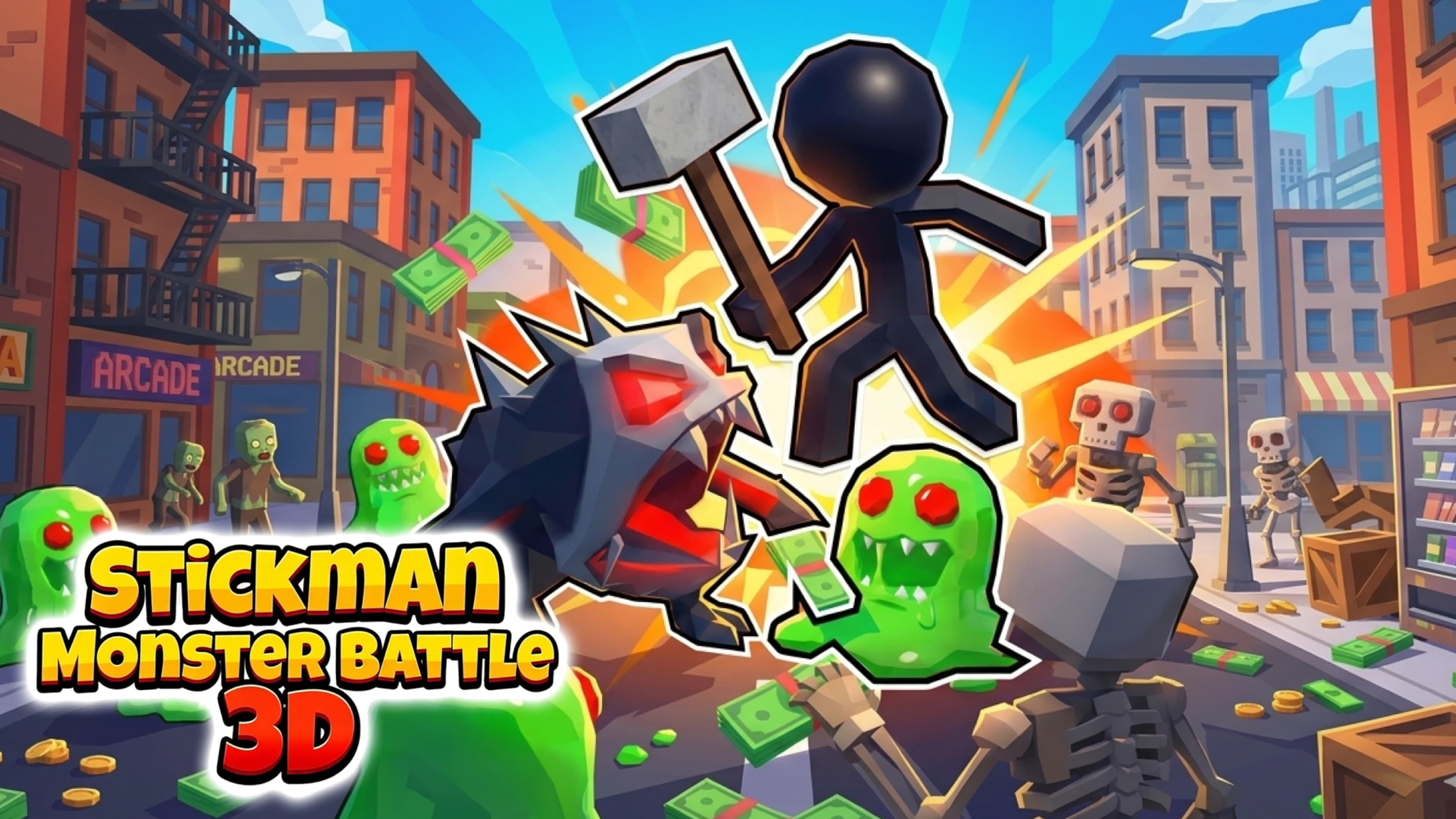 Stickman Monster Battle 3D Standard