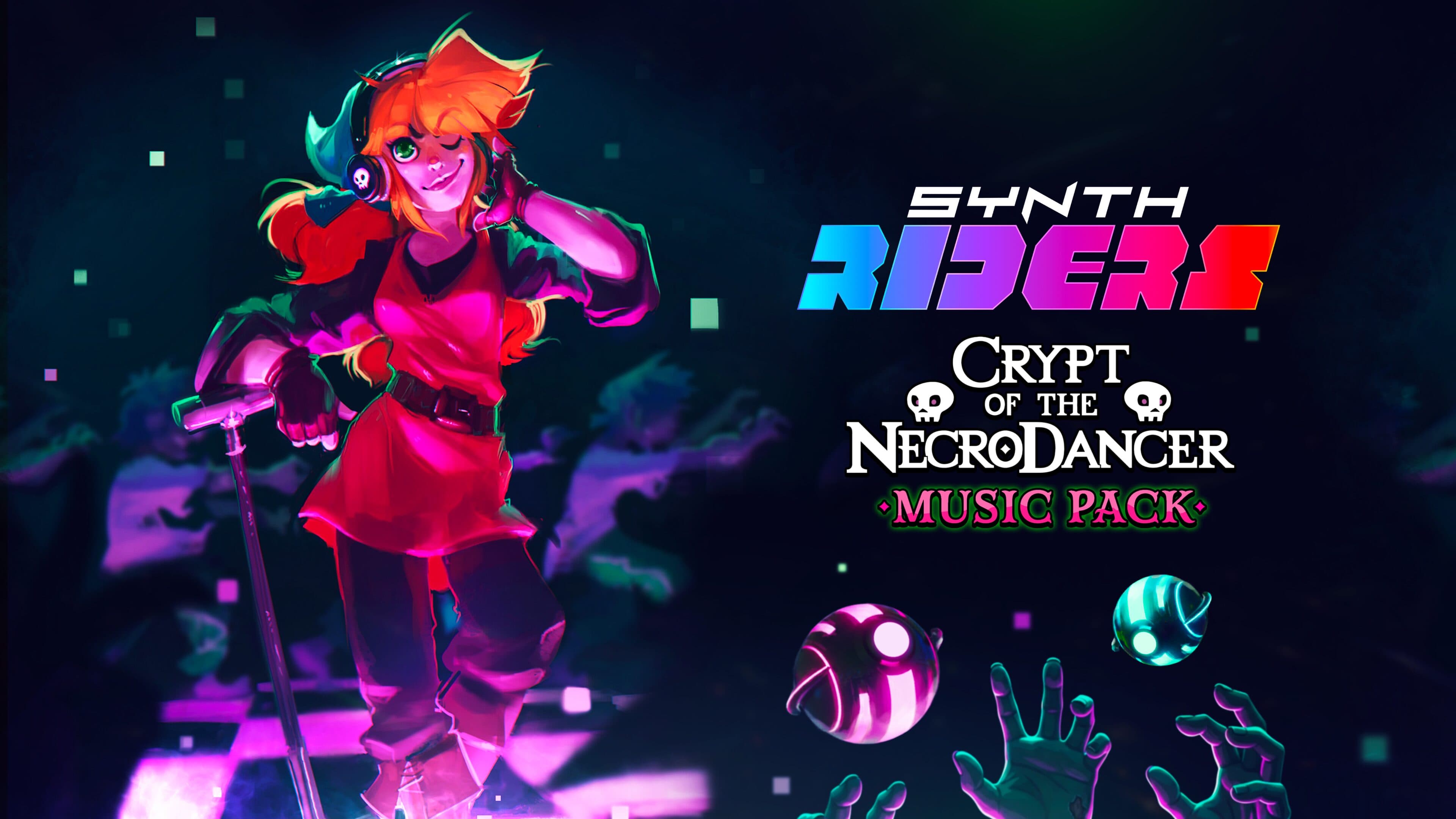 Synth Riders: Crypt of The NecroDancer Music Pack Addon