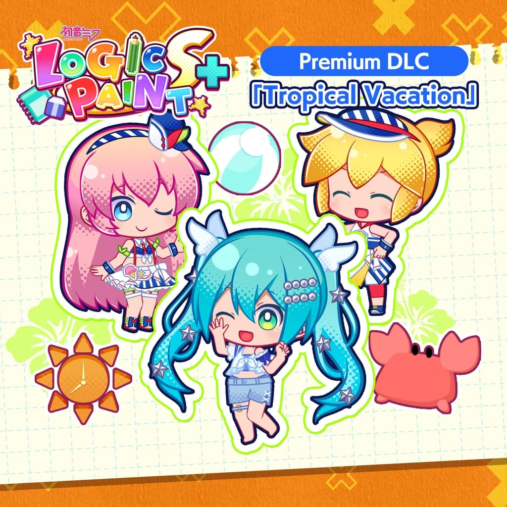 Hatsune Miku Logic Paint S+ Tropical Vacation