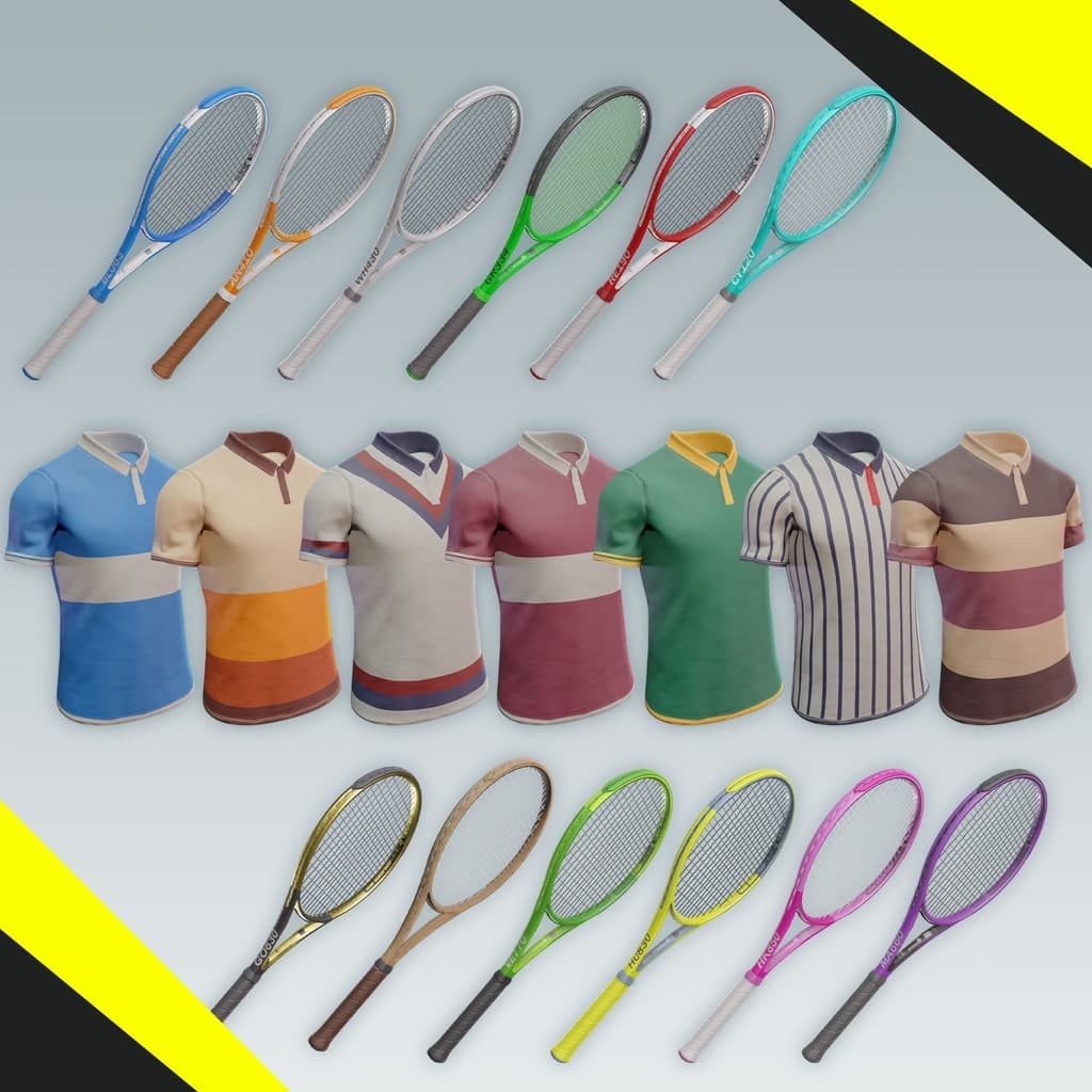 Tennis On-Court Champions Kit Pack Addon
