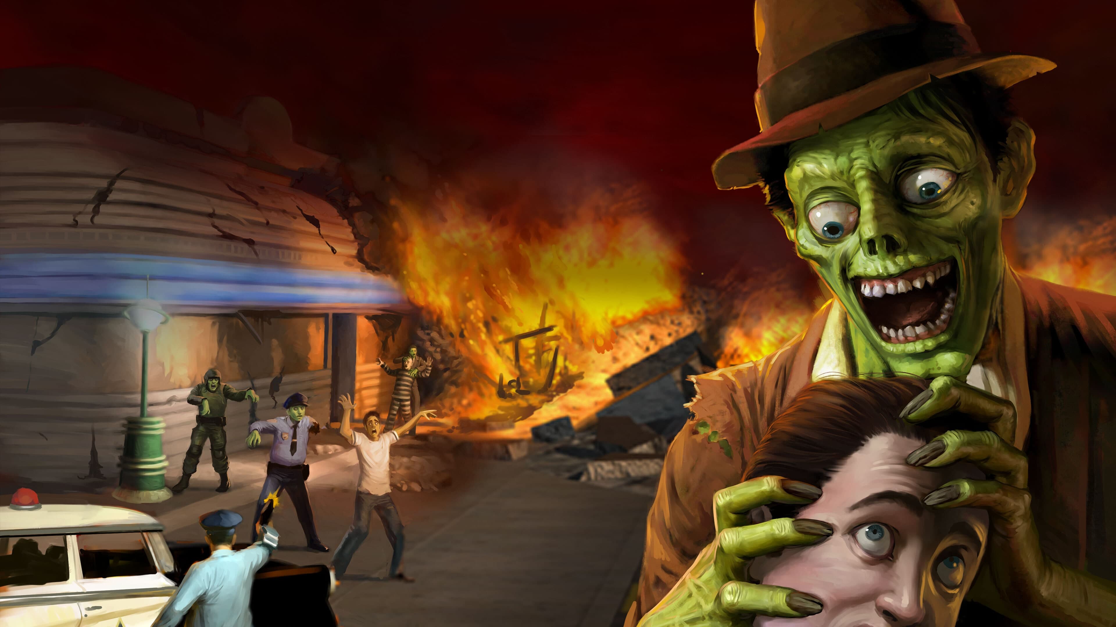 Stubbs the Zombie in Rebel Without a Pulse Standard